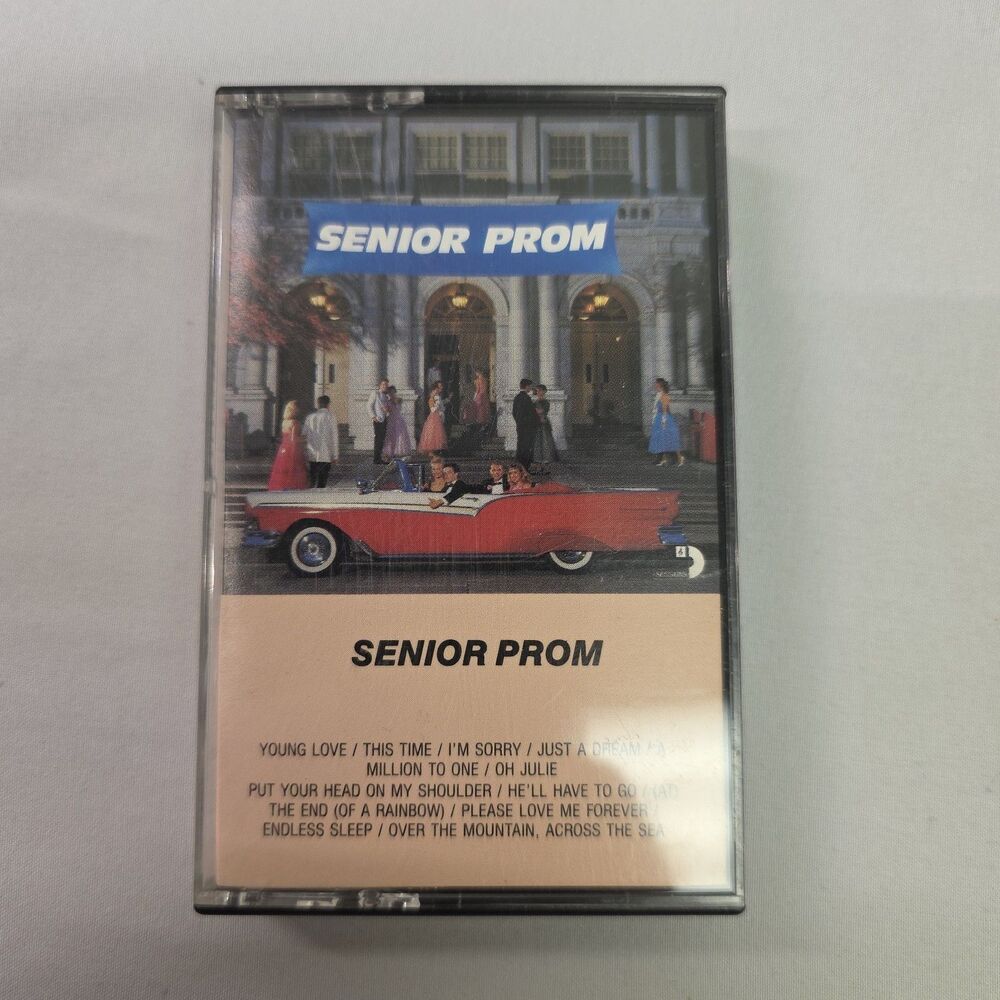 Senior Prom Tape 3 Cassette Tape 1987 Vintage Warner Special Products